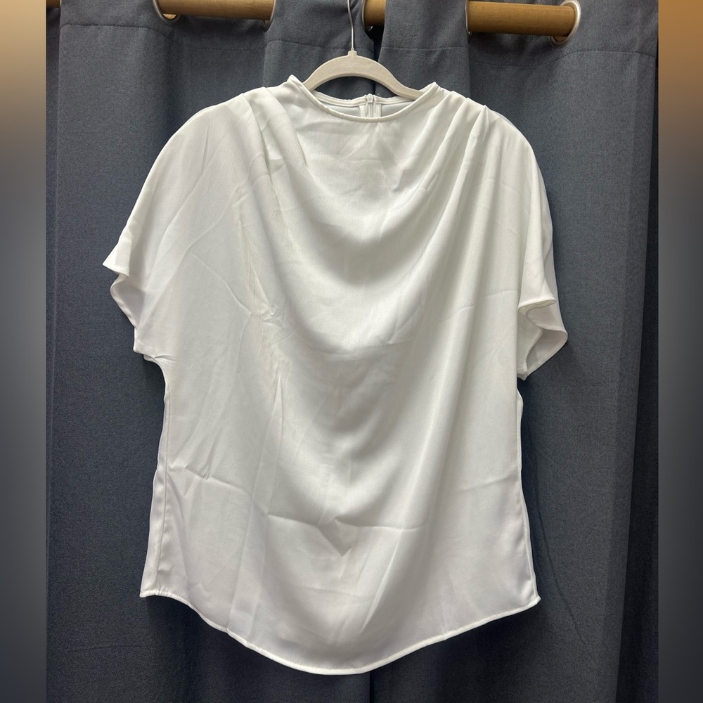 Elegant White Women's Top